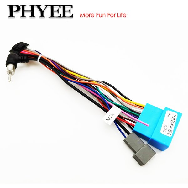 Radio Wiring Harness, 16 Pin to 20Pin Connector Cable Adapter, for Suzuki Grand Vitara, Honda CRV Accord Civic, Acura MDX RDX