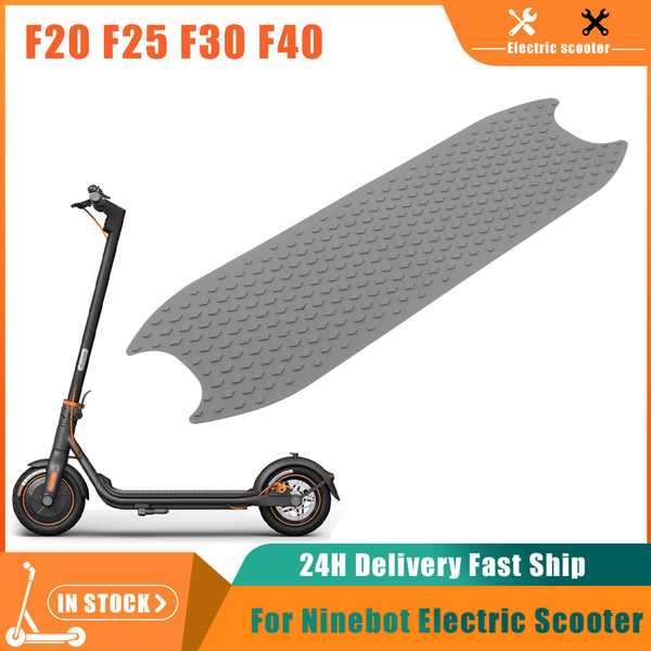 Coussin de pied en silicone pour scooter électrique Ninebot F20, F25, F30, F40, anti-alde, pédale, polymères de pied, série F, accessoires de couverture de planche à roulettes