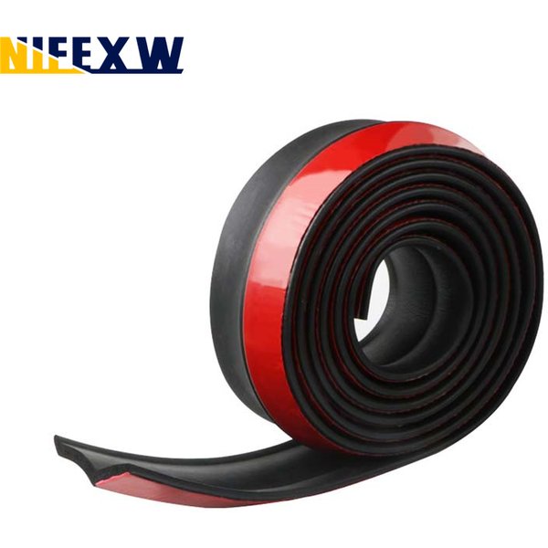 Universal Front Bumper Spoiler Lips Car Bumper Lip Protection Stickers Car Front Bumper Lip Rubber Car Bumper Protectors
