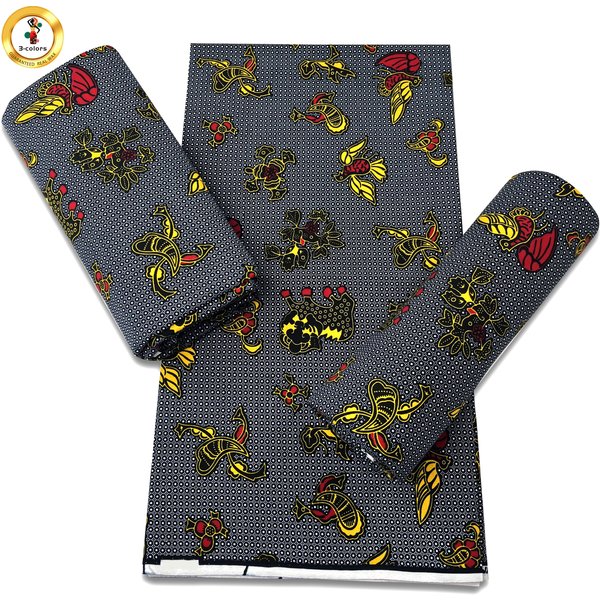 Nouveauté haute qualité Original 100% coton cire impression garantie véritable Ankara africain véritable cire tissu doux Pagne pour robe