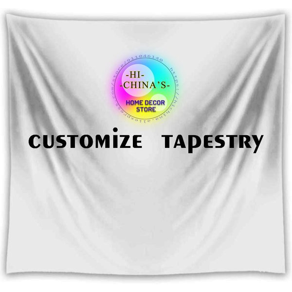 HD Tapestry Custom Mandala Hippie Home Decoration Hanging Cloth Design Boho Witchcraft Landscape Jesus Room Decor Photo Printed