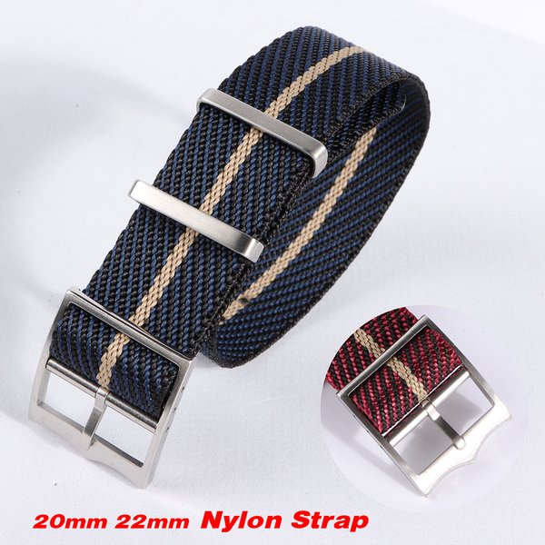 Bracelet de montre militaire en Nylon pour toile Tudor, Bracelet militaire Premium pour Seiko Man, ceinture de Sport pour Rolex 20mm 22mm, Bracelet en tissu
