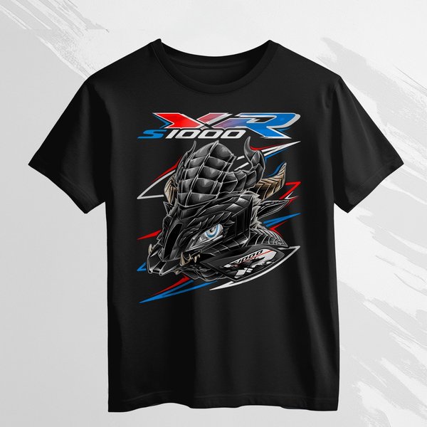 Deutschland S1000XR 2024-2026 Sport Motorrad T-Shirt 100% Baumwolle O-Ausschnitt Kurzarm Lässiges Herren T-Shirt Biker Streetwear