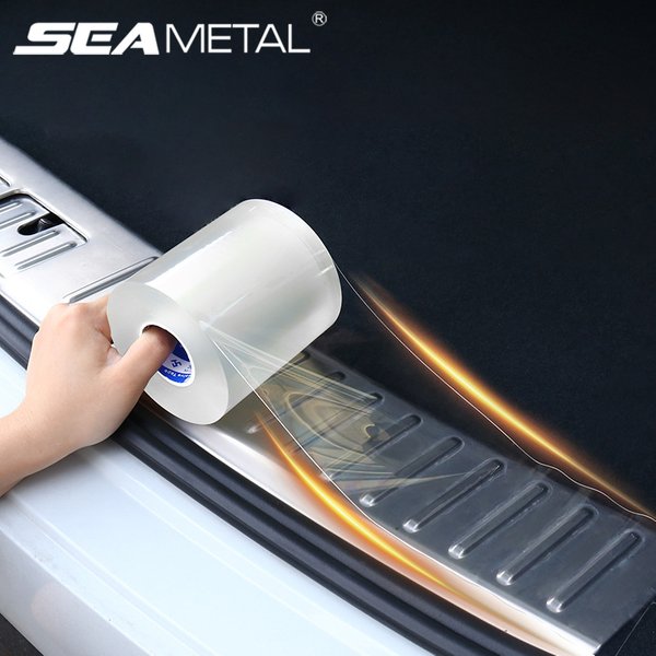 Auto Aufkleber Tür Sill Schutz Universal Auto Tür Rand Aufkleber Anti Scratch Auto Stoßstange Schutz Film Auto-Styling Zubehör