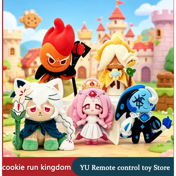 【In Stock】Cookie Run Kingdom Plush Toy Cartoon Peripheral Plush Toy Kawaii Home Ornament Christmas Birthday Gift For Fans