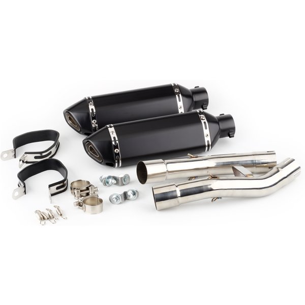 Für Yamaha FJR 1300 2001-2020 FJR 1300 FJR 1300 2001 bis 2020 Auspuff Motorrad Auspuffverbindungsrohr Slip-On Auspuffrohr