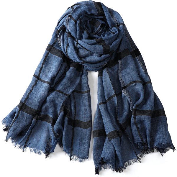Mode Plaid Baumwolle Leinen Männer Schals Herbst Winter Warme männer Schal Kurze Quaste Bufanda Männlichen Zubehör Pashmina Schal