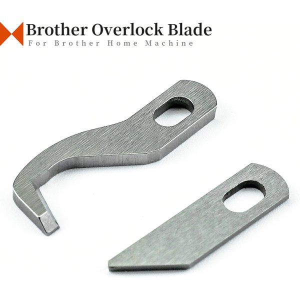 XB1687-001 + XB1459-001 Lame supérieure et inférieure Fit Brother 2104D, 3034D, 3234DT, M343D, 755D, 4234D, 5100D Surjeteuse domestique