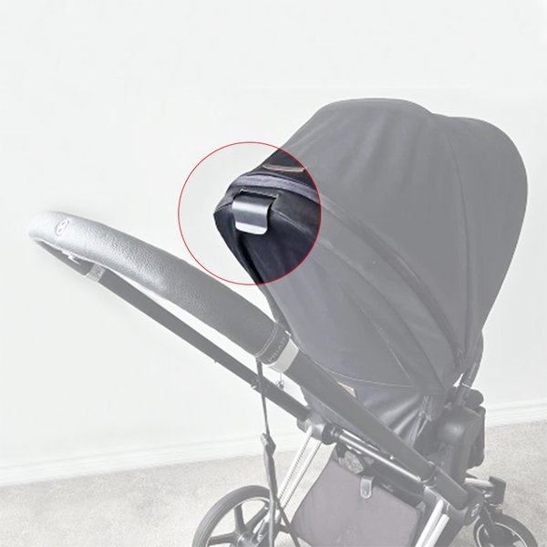 Buggy-Rückenlehnen-Verstellgriff für Cybex Priam 2/3/4, Mios 2/3, Balios S Lux – Sitzregler, Winkelversteller, Kinderwagen-Rückenlehnen-Schalter
