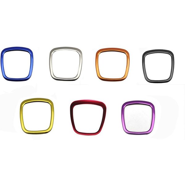 Car Styling Steering Wheel Center Logo Covers Stickers Trim For Audi A4 B6 B7 B8 A6 C6 A5 Q7 Q5 A3 Interior Accessories