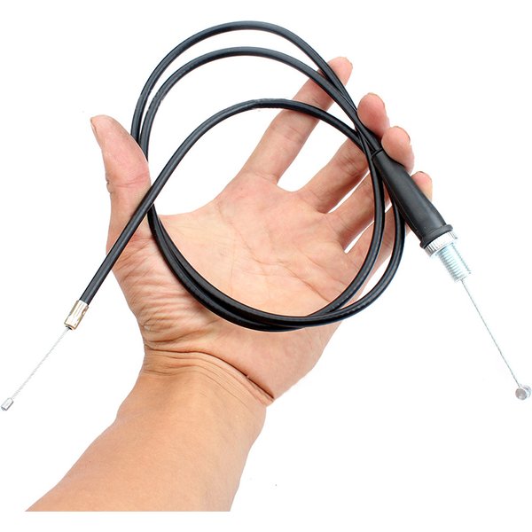 Ligne de câble de poignée d'accélérateur de coude de carburateur de moto, vélo Liqu250CC pour Mikuni, câble d'accélérateur universel, 900mm, 36 ", 1100mm, 39"