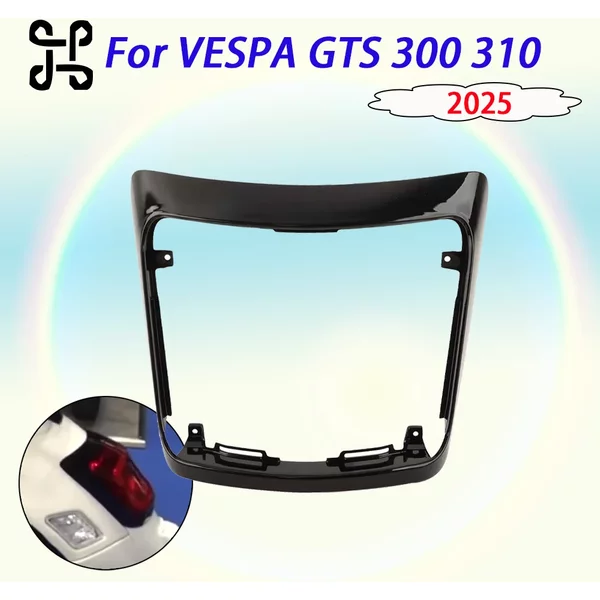 Motorrad Hinten Rücklicht Abdeckung Langlebig Rücklicht Schutz Rahmen Schutz Für Vespa GTS 300 GTS 300 2023-2025 zubehör