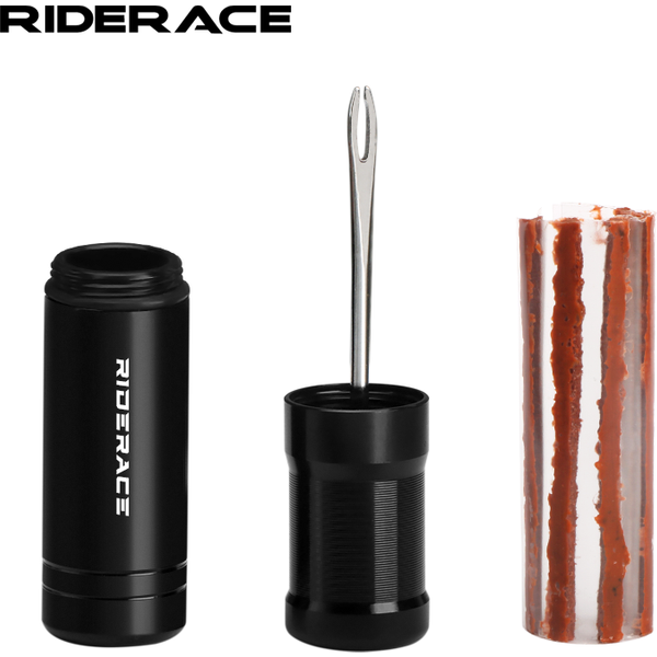 RIDERACE Fahrrad Reifen Reparatur Tool Kit Mountainbike Tubeless Reifen Punktion Dichtmittel Gummi Streifen Bohrer Set MTB Rennrad