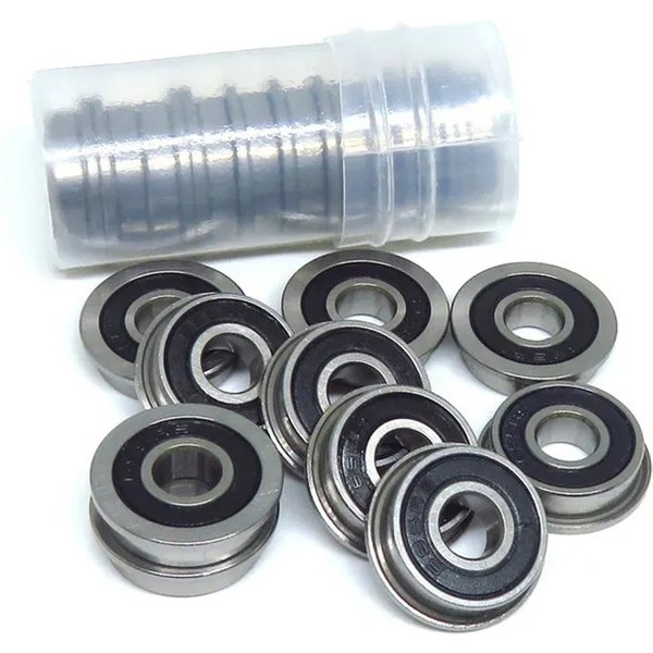 10 pièces F695 2RS portant 5*13*4mm ABEC-7 bride Miniature F695 RS roulements à billes F695RS pour VOrepository