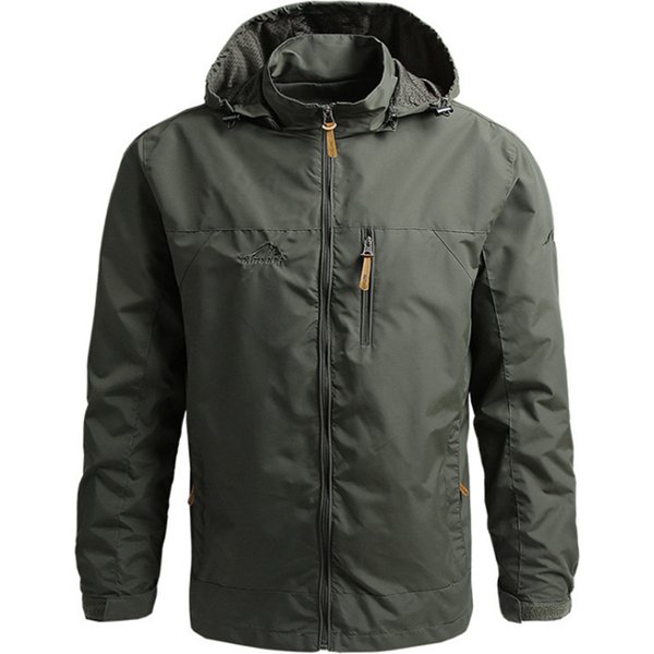 Wasserdichte Windjacken für Herren Naturehike Casual Hiking Taktische Jacke für Damen Multi-Taschen Kapuzenjacke Angeln Winddichter Mantel
