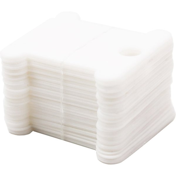 Bobines de fil à coudre en plastique, 30 pièces, support d'évaluation, carte de fil à broder, bricolage, outils de point de croix
