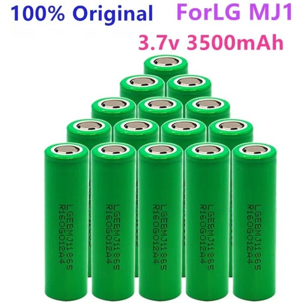 2026 Neu 100% Original MJ1 3,7V 3500mAh 18650 Lithium-Akku für Taschenlampen-Batterien für LG MJ1 3500mAh Akku