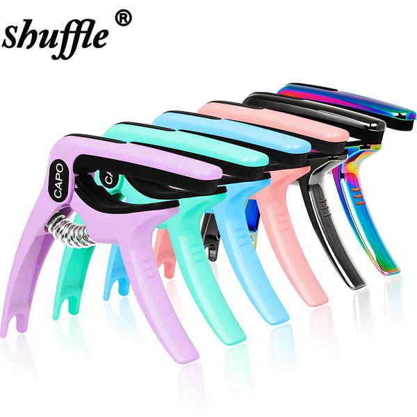 Universal Capo Guitar Accessories Change Clamp Key High Quality Guitar Capo Ukulele Tuning Clamp For Acoustic Classic Guitar