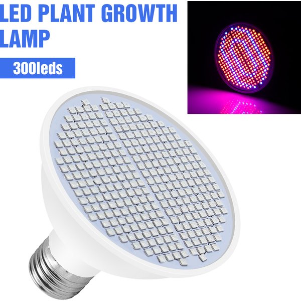 Kebincopled LED Grow Light E27 Voll spektrum Phyto Lampe Pflanze Glühbirne Wachstum Licht Hydro ponik 300 120leds Gewächshaus Lampe wachsen Zelt