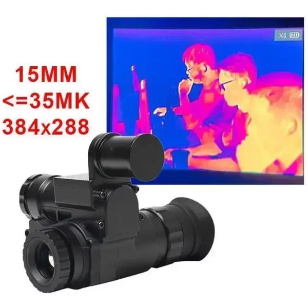 Kamera termowizyjna NVG60 HD 384x288 do hełmu, luneta, monokular do polowań, bezpieczne okulary noktowizyjne NVG10