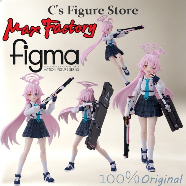 Vente flash - En stock - Figurine Max Factory Figma Blue Archive Takanashi Hoshino - Modèle d'action anime