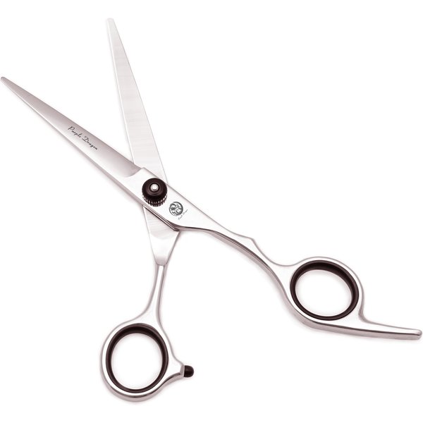 Haircut Scissors Purple Dragon 6" Stainless Barber Shears Cutting Shears Thinning Scissors Set Salon Hairdressing Scissors Z1001