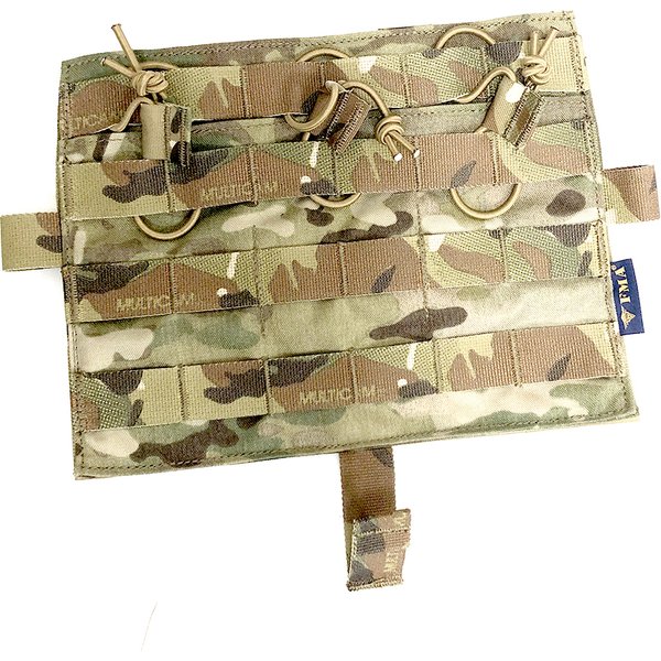 FMA tactique Molle M4 TRIPLE pochette pour magazines Multicam pour gilet tactique AVS JPC2.0 panneau avant