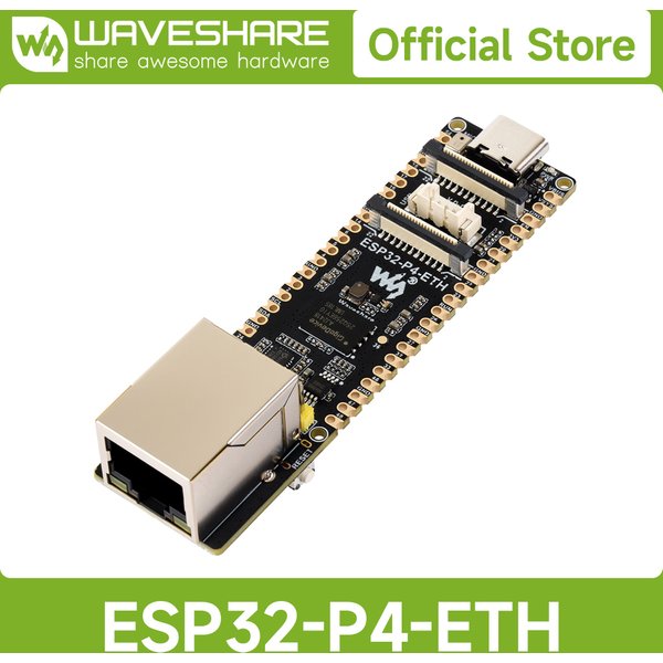 Waveshare ESP32-P4-ETH Wysokowydajna płytka rozwojowa, oparta na ESP32-P4, z portem Ethernet RJ45 100 Mb/s