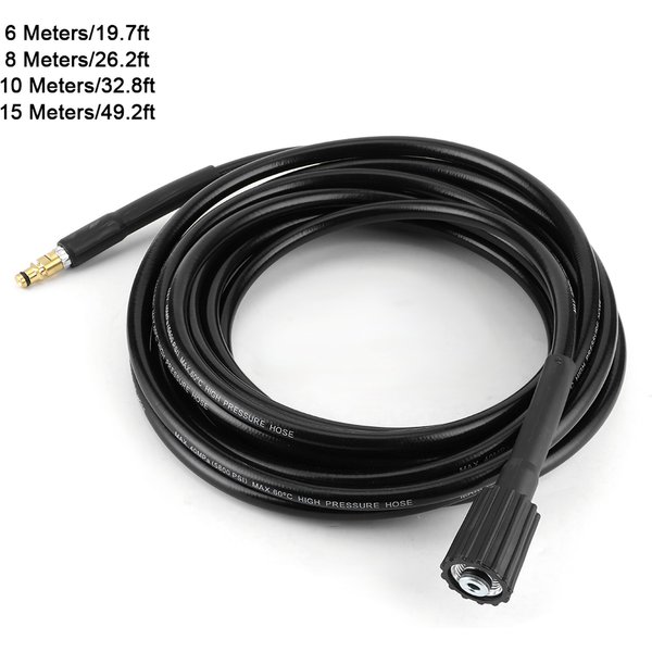 40mpa/5800psi Auto wasch schlauch Hochdruck wasser reinigung Gummi rohr passend für karcher k2 k3 k4 k5