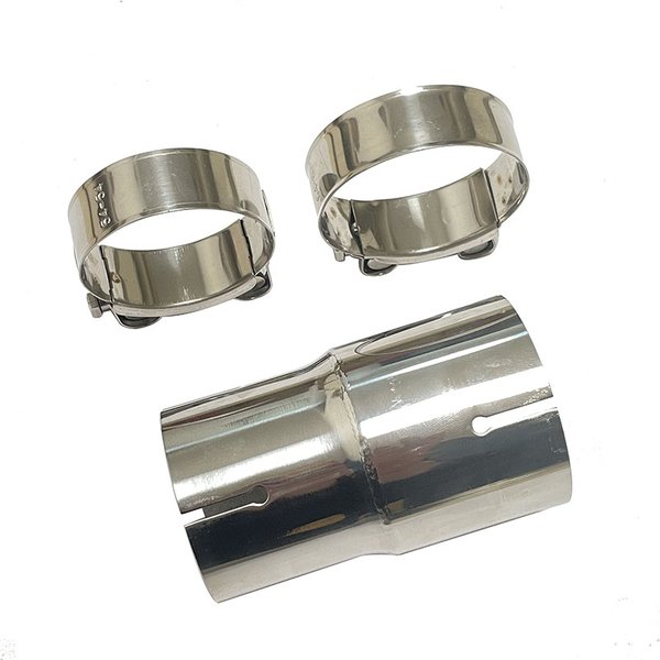1 car parts Exhaust pipe 304 stainless steel pipe reducer size general muffler sleeve