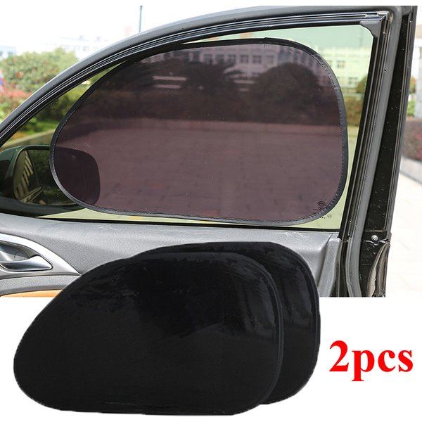 2PCS Auto Sonnenschutz UV Schutz Windschutzscheibe Sonnenschirm Auto Fenster Sonnenblende Schutz Auto Vorhang Fenster Film Elektrostatische Film