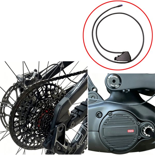 1 Stück für DJI AVINOX M2/M2S Motor E-Bike Auto-Shift-Kabel, kompatibel mit SRAM AXS elektronischem Schaltwerk & Amflow Fahrradrahmen