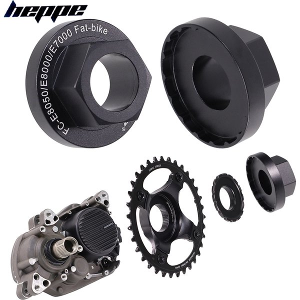 HEPPE Elektro-Fat-Bike-Motor, Kettenblatt-Installations- und Entfernungswerkzeug, Sicherungsringschlüssel für Shimano E6100 E7000 E8000 E8050 Motor