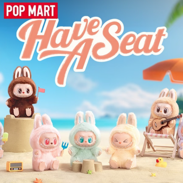 POP MART THE MONSTERS LABUBU – Have a Seat Series Vinyl Plüsch Echte Blind Box Mystery Guess Bag Spielzeug Puppe Niedliche Anime-Figur