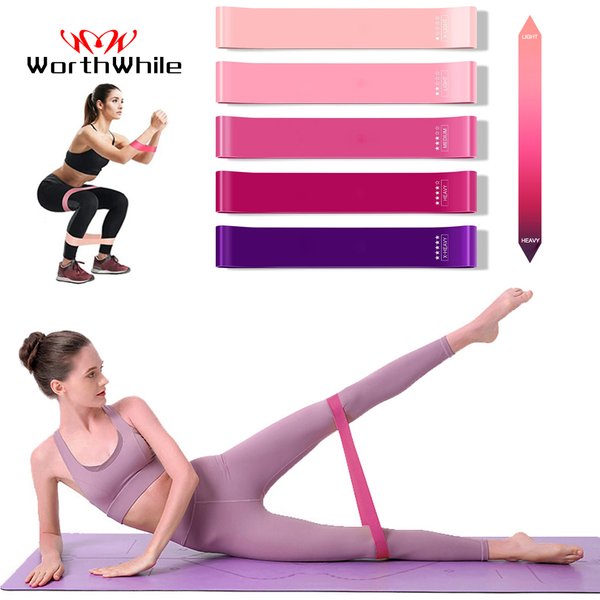 Bandes de résistance élastiques, entraînement de Yoga, gymnastique, Fitness, gomme, aide à la traction, équipement d'entraînement pour Crossfit