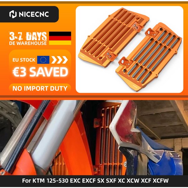(EU-Lager) Für GasGas EC 300 EC 250 2021-2023 Kühlergrill Schutzgitter Abdeckung Für KTM EXC 300 EXC-F 350 Husqvarna TE300 TE250