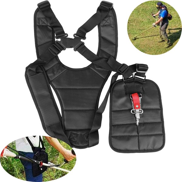 Harnais sangle ceinture tondeuse à gazon puissance sécateur Double tondeuse épaule bande ajustée pour débroussailleuse et tondeuse jardin
