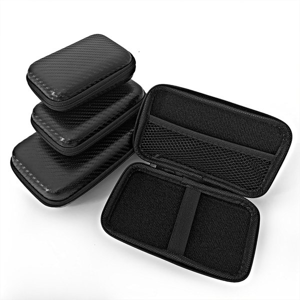 Sac de rangement pour Kit d'outils de réparation automobile, sac de rangement pour retrait de Terminal de voiture, plusieurs tailles, motif en Fiber de carbone avec fermeture éclair