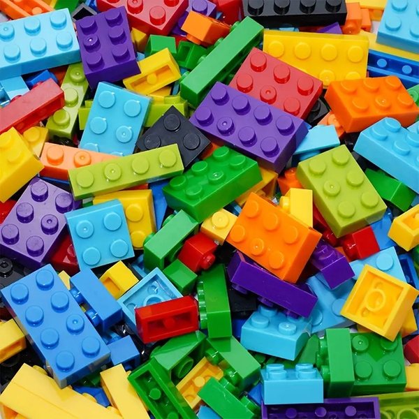 1500 kreative DIY-Bausteine, Großset, urbane klassische Bausteine, zusammengebautes Geburtstagsgeschenk, Lernspielzeug für Kinder