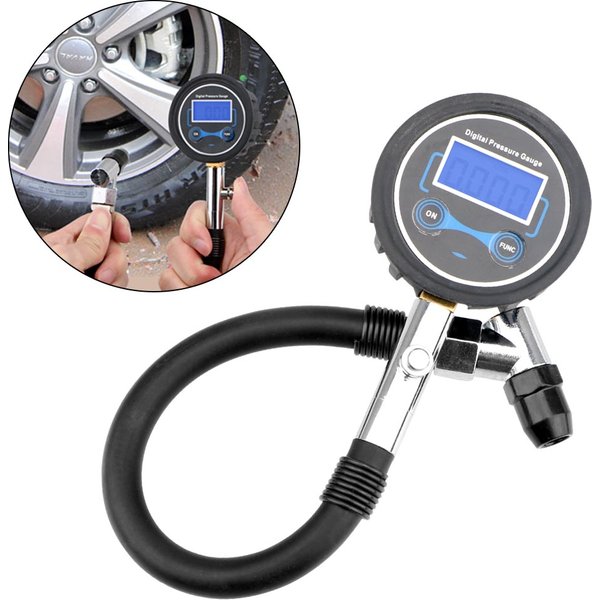 Für Auto Lkw Fahrzeug Motorrad Auto Reifen Manometer LCD Display Hohe Präzision Digital Reifen Tester