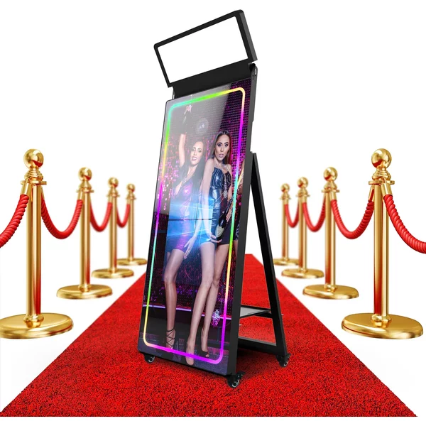 Nouveau Miroir Photo Magique Portable 65 Pouces pour Selfie, Meilleure Vente UE 2026