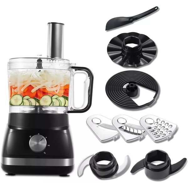 Topstrong 800W 8-in-1 Fleischwolf 3 Geschwindigkeiten Küchenmaschine EUFP421