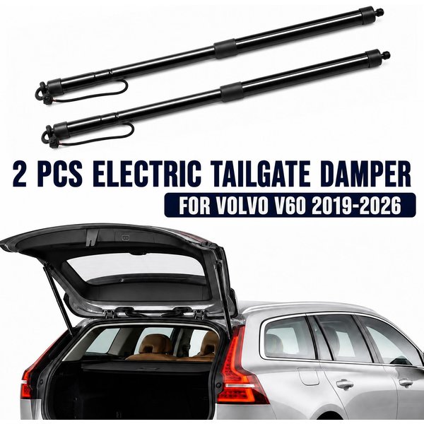 Für VOLVO V60 2019-2026 2 Stück Nagelneue Elektrische Heckklappdämpfer Elektrische Heckklappenstütze Heckklappfeder 32357571 32384406 32296298