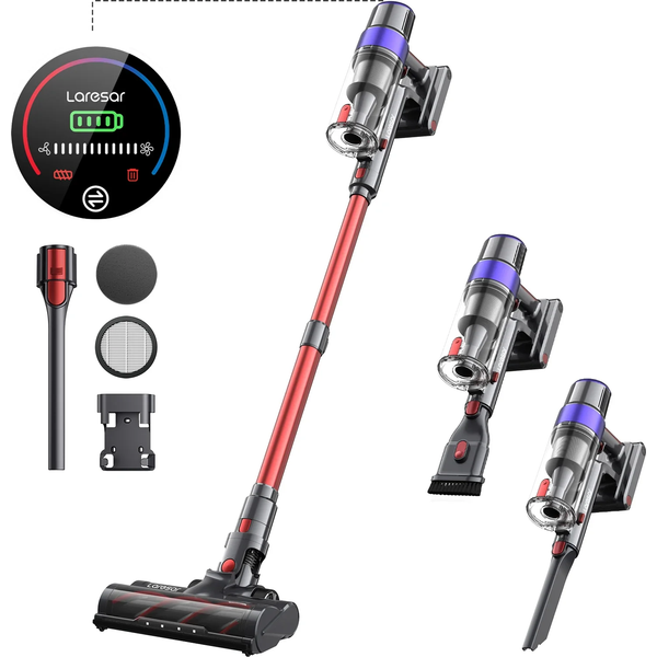 Laresar V8 Wireless vacuum cleaner Handheld Car 48000PA 500W 60 Minutes Home Device Wireless Detachable Battery Brushless Mot