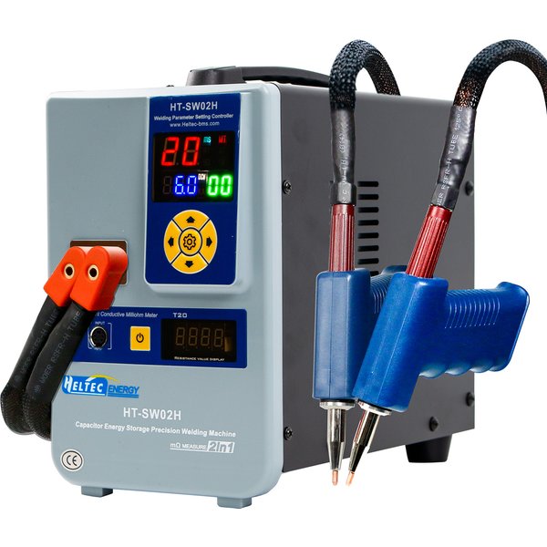 02H Punktschweißgeräte 7000A 42kW Impuls-Batterieschweißmaschine für 18650 Lithium-Batteriepacks / Aluminium und Nickel