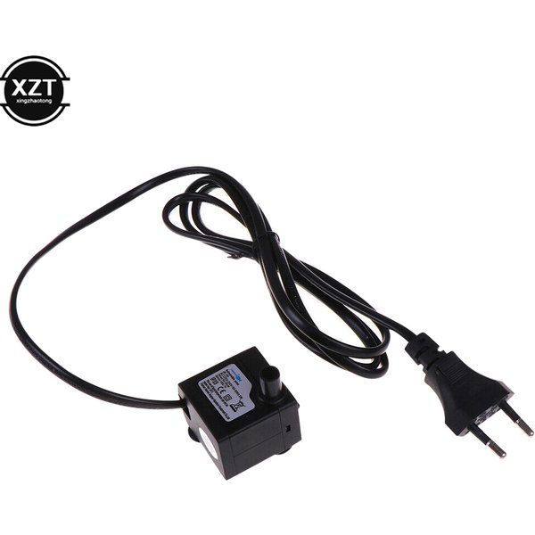 Ultra Silent Miniature Brushless Water Pump AC 220V 3W Water Pump EU Plug Rate Aquarium Waterproof Pump Submersible Water Pump