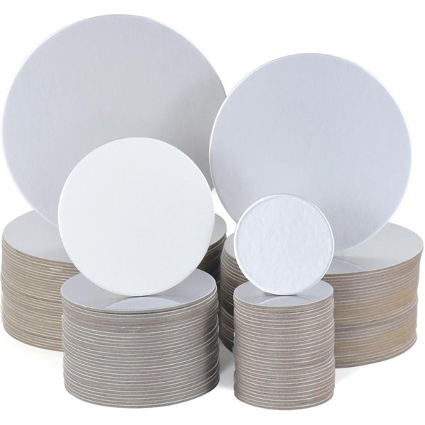Diameter 10-33CM Cake Base Silvery Surface Waterproof Coated Round Cake Board Dessert Decorating Supplies Circle Cardboard