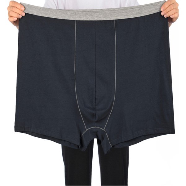 Boxer en coton respirant pour homme, sous-vêtement surdimensionné, culotte super taille, caleçon doux pour homme, gros short, 210kg, 2 pièces, 13XL