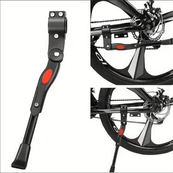 MTB Road Fahrrad Kick Ständer Aluminium Ständer 24/26/27,5/29/700C Einstellbare Mountainbike Unterstützung Seite hinten Parkständer