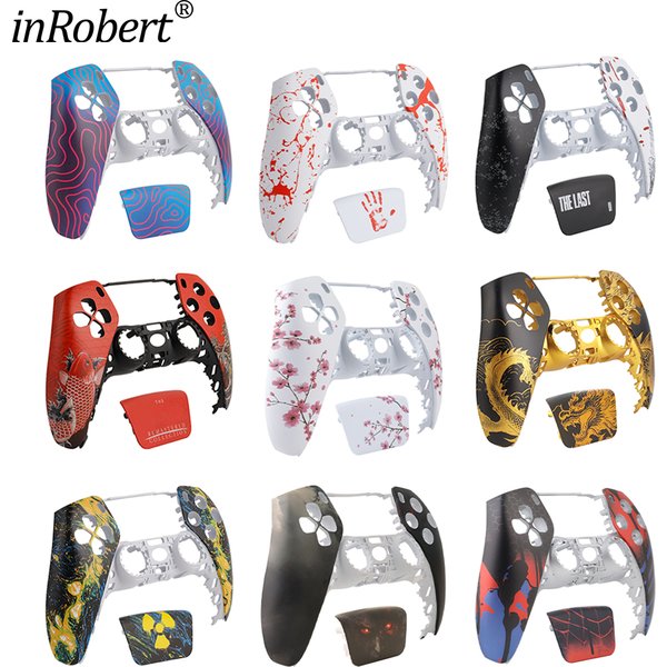 Für PS5 Controller Cartoon-Gehäuse Touchpad Gamepad-Abdeckung Ersatz-Frontgehäuse für BDM-010/020/030/040/050